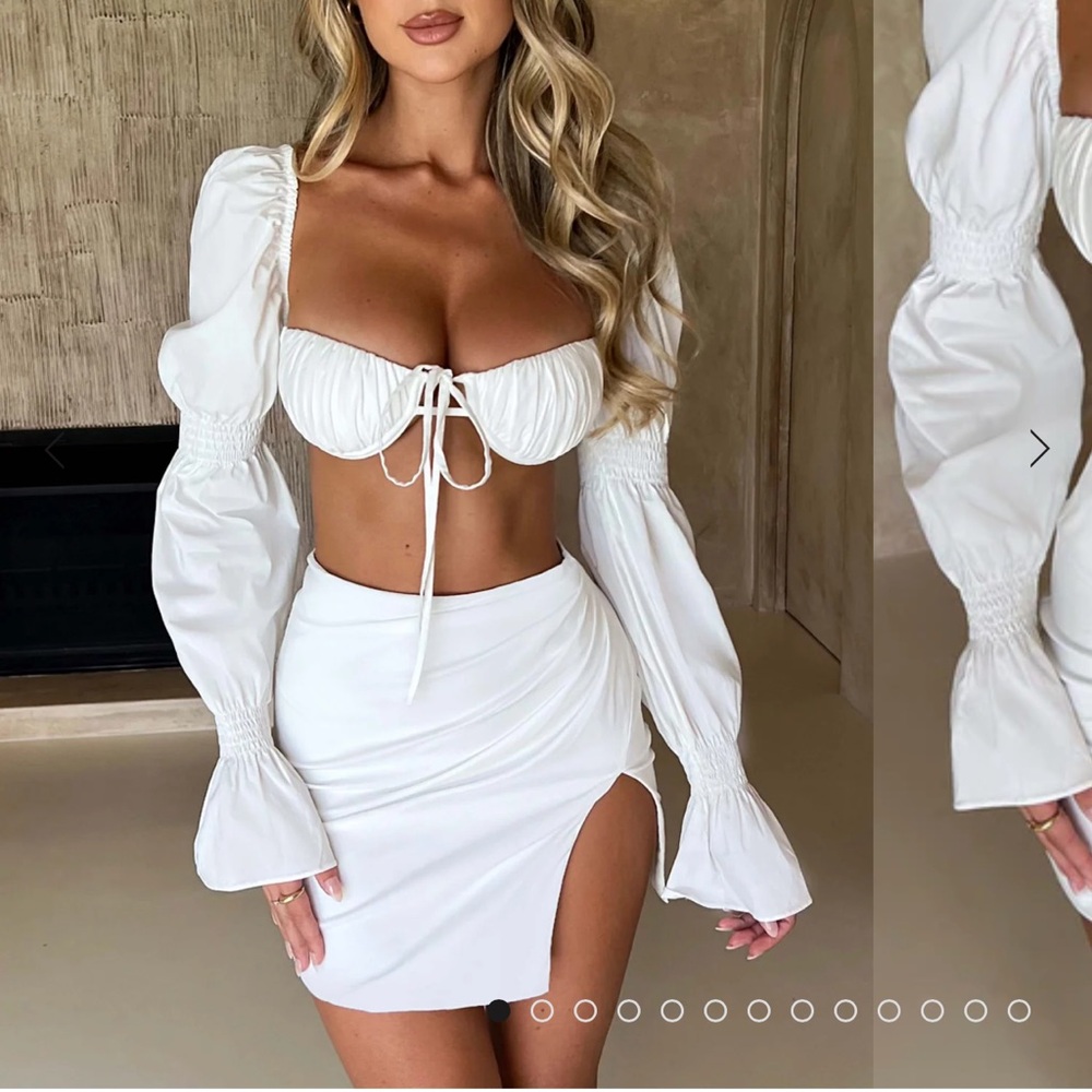 Elegant White Women's Shirt